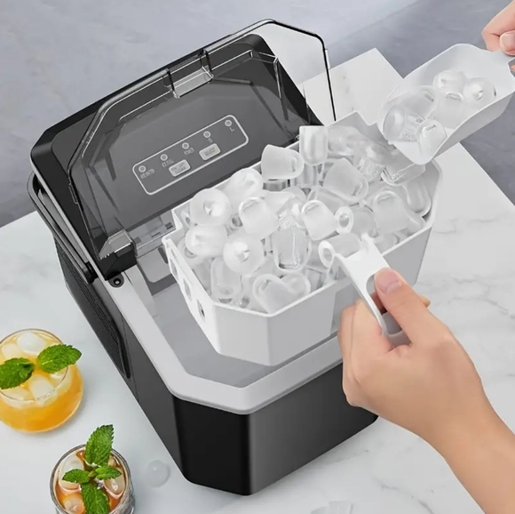 Portable Countertop Ice Maker – Fast, Efficient, and Perfect for Any Occasion! - Picture 6 of 10
